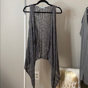 NWT Cute Asymmetrical Sweater Vest